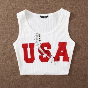 🎉4 for $10 🎉USA graphic tank